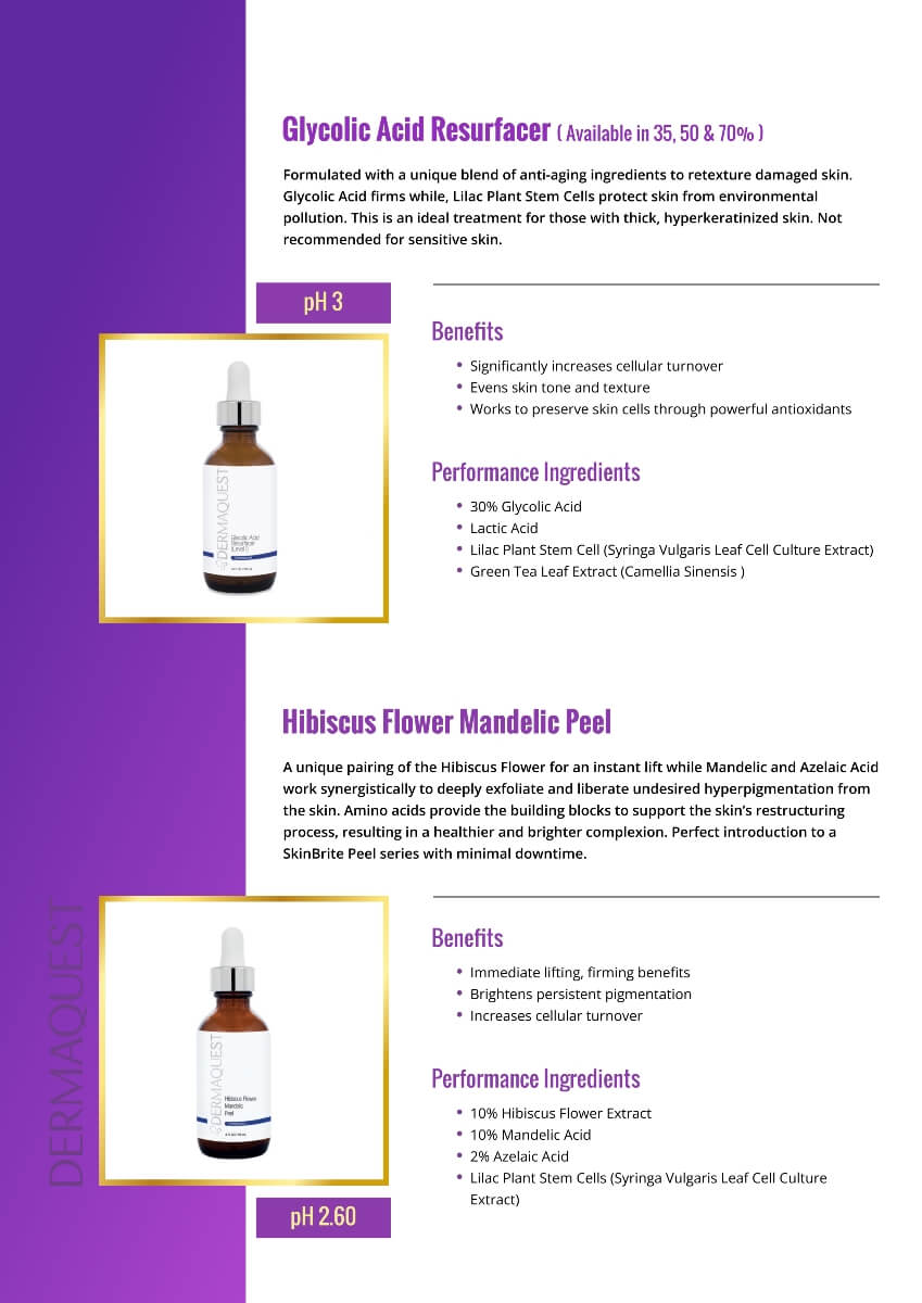 DERMAQUEST Products