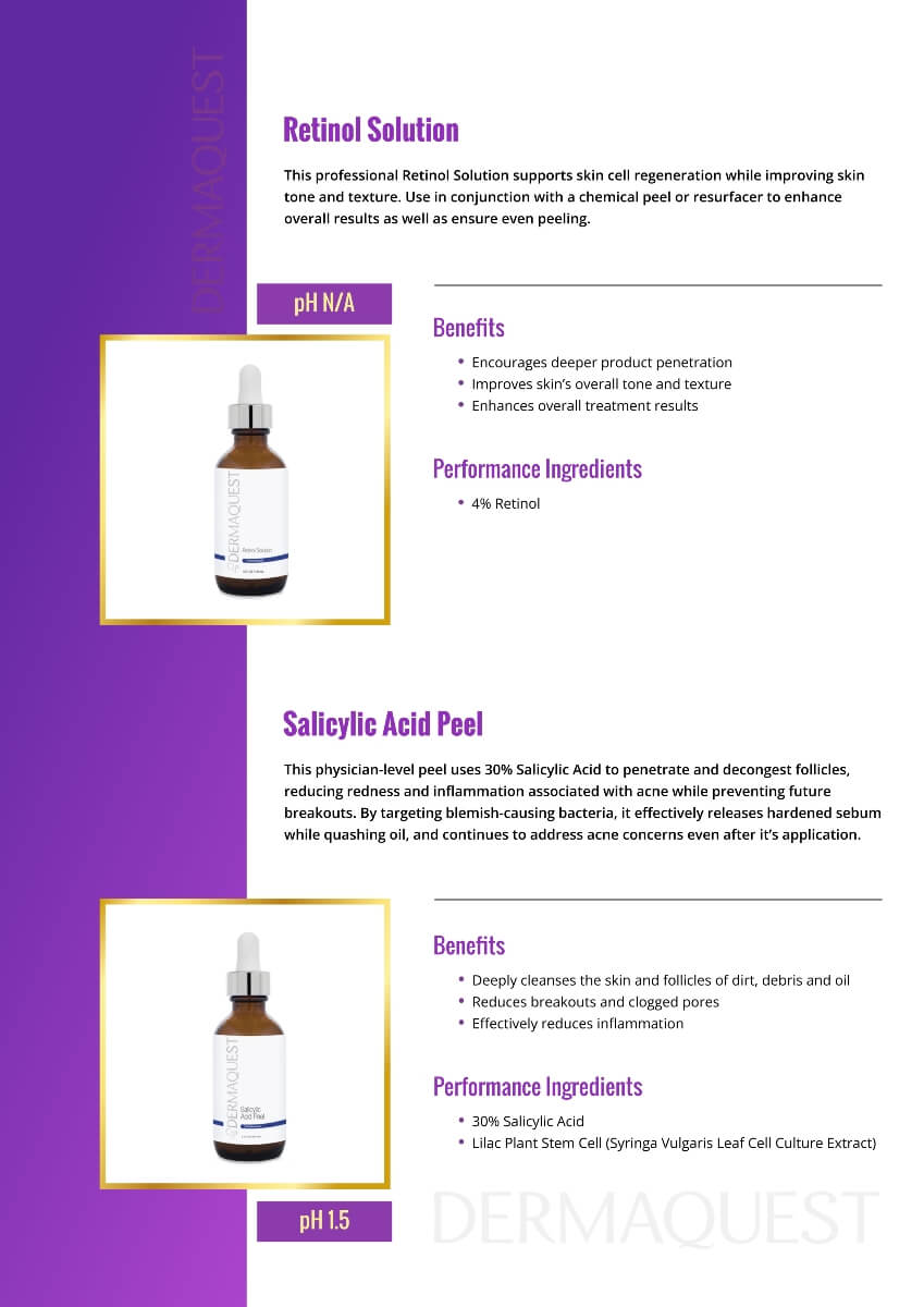 DERMAQUEST Products
