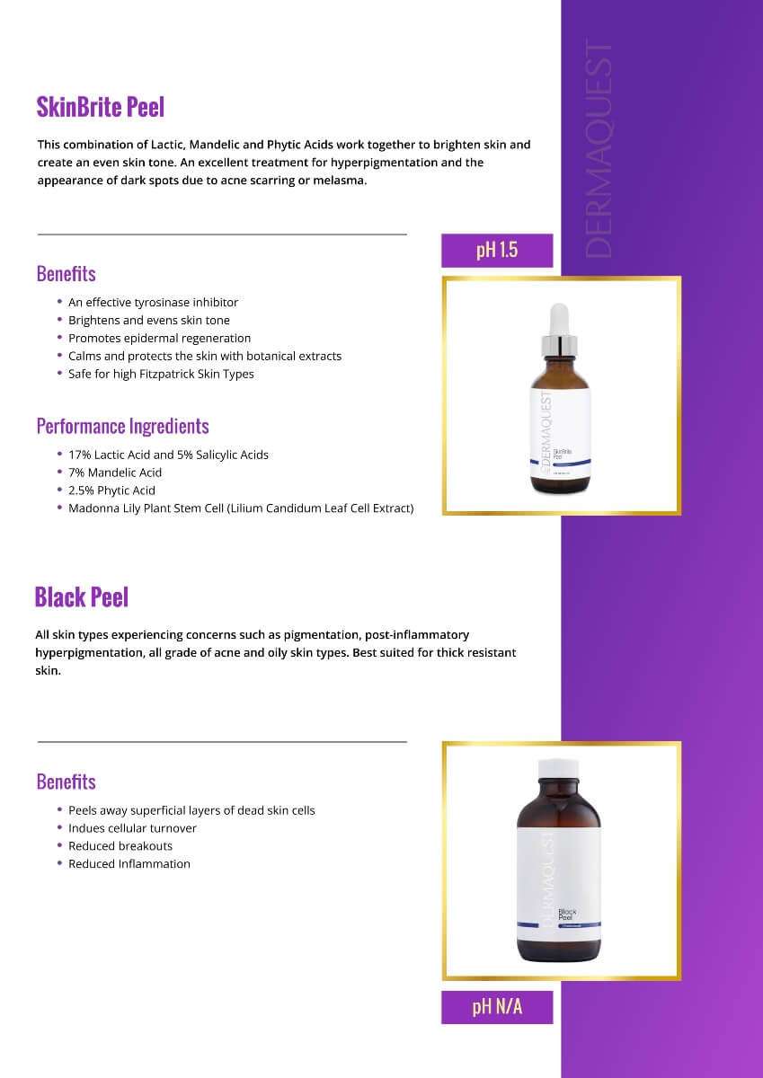 DERMAQUEST Products